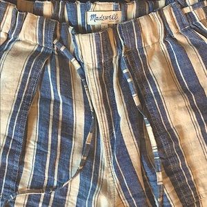 Draw string linen pants